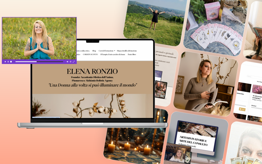 Come lanciare un’academy di corsi olistici online: la storia di Elena Ronzio