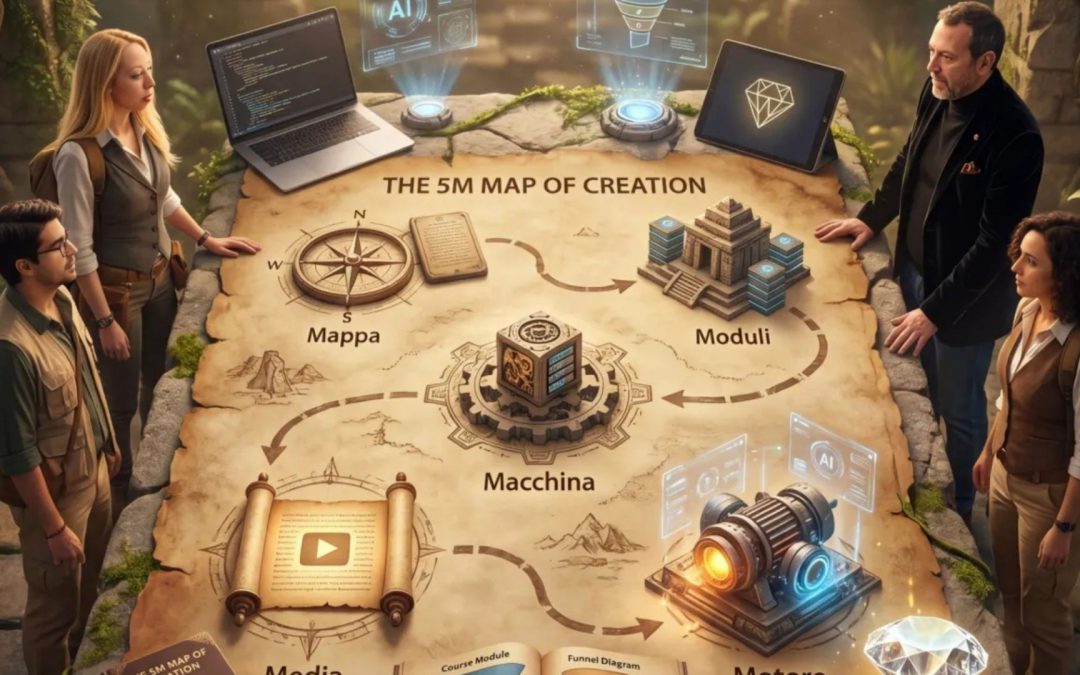 Webinar sui prodotti digitali: oggi scopri La Mappa della Creazione AI